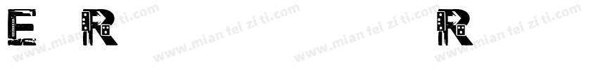 ElRanchero Regular字体转换